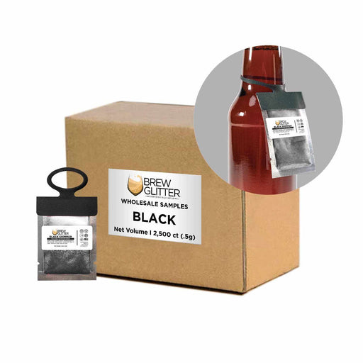 Buy Wholesale Black Necker Hang Tags of Brew Glitter | Bakell