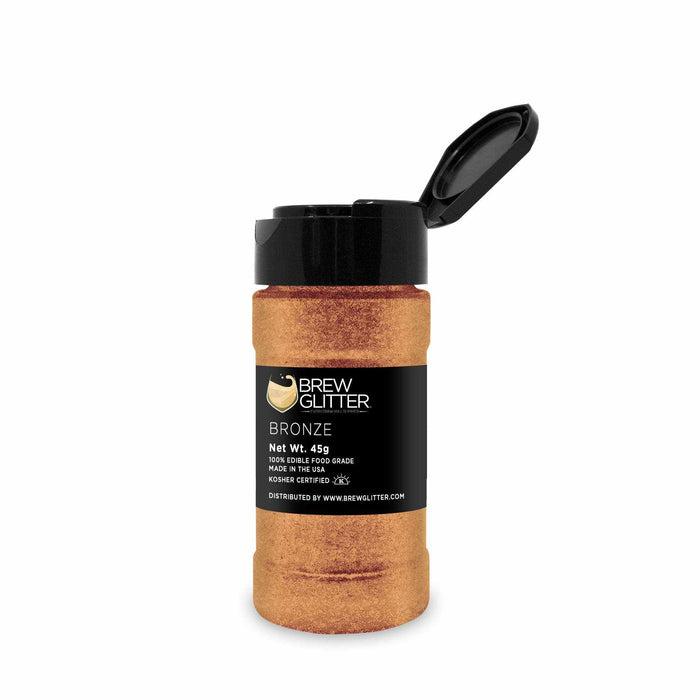 Bronze Glitter for Coffee, Cappuccinos & Lattes | Bakell.com