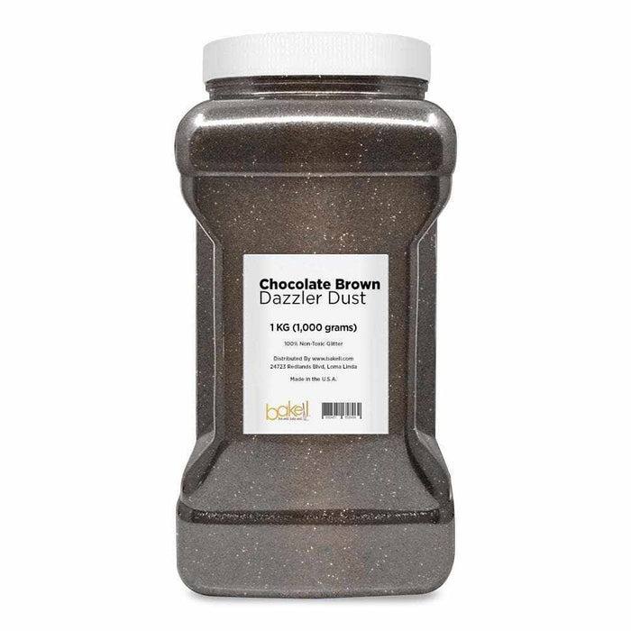 Chocolate Brown Dazzler Dust | Edible Brown Décor Dust | Bakell