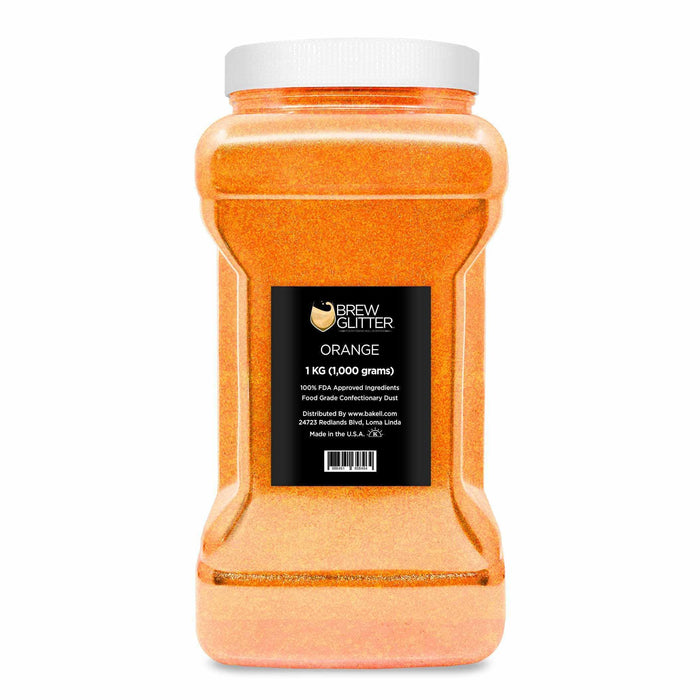 Orange 4g Brew Glitter | Bakell
