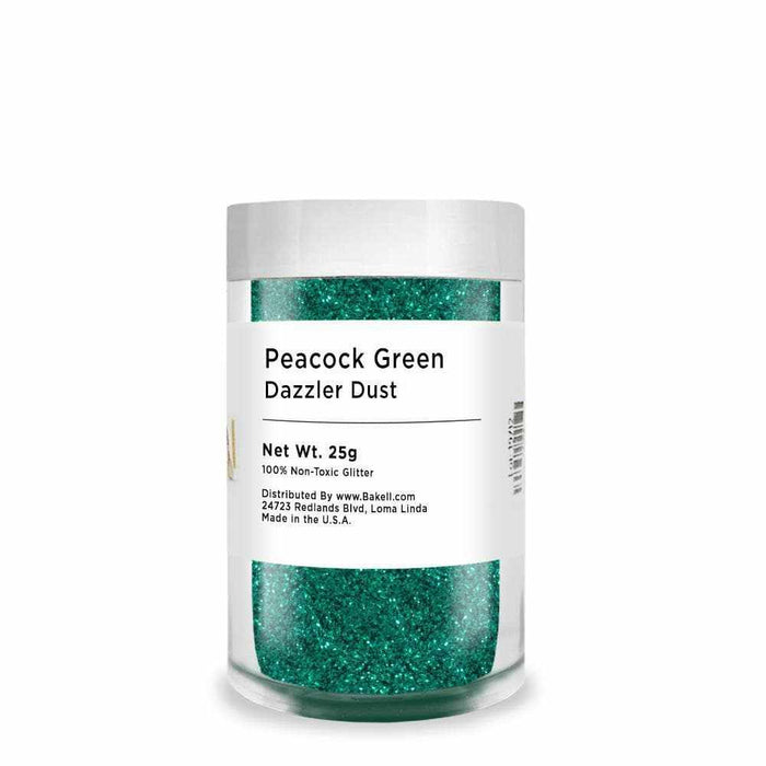Peacock Green Decorating Dazzler Dust | Bakell® from Bakell.com
