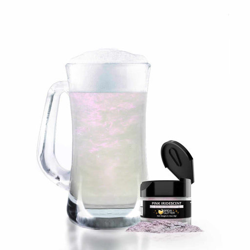 Pink Iridescent Glitter | Edible Beverage Glitters | Bakell
