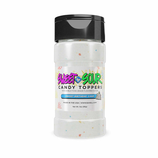 Taste the Rainbow | Sweet & Sour Candy Toppers in 85g Container | Burst of Colorful Flavor