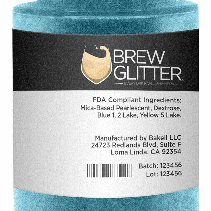 Teal Edible Glitter Spray Pump | Brew Glitter | Bakell