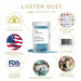Blue Teal Luster Dust | 100% Edible & Kosher Pareve | Wholesale | Bakell.com