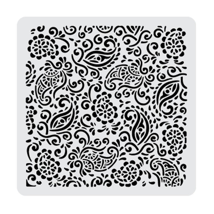 Buy Doily Paisley Floral Pattern Stencils From $6.89 - Bakell
