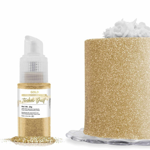 Buy Gold Glitter 25g Spray Pump | Tinker Dust® | Bakell