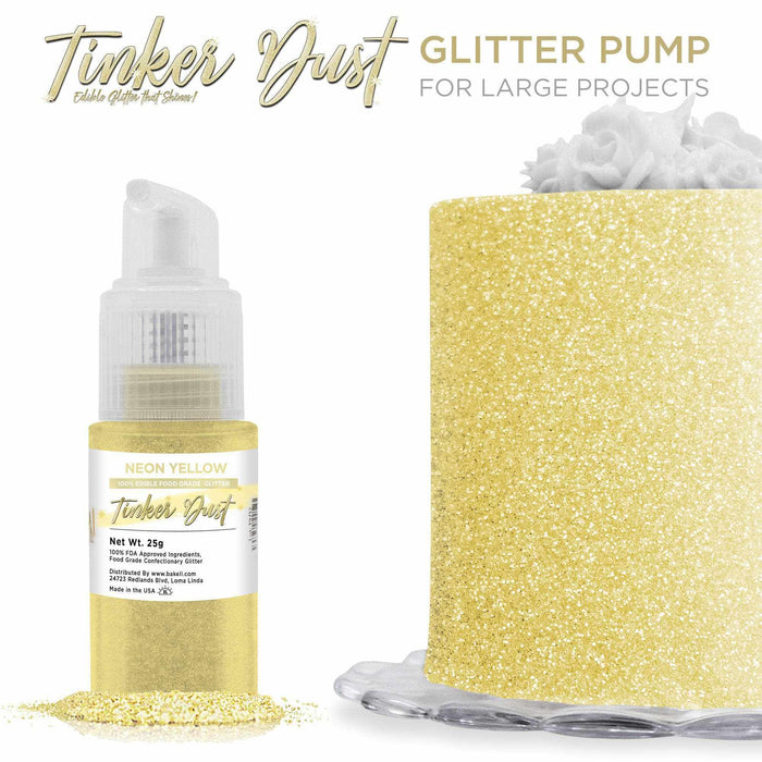 Buy Neon Yellow Tinker Dust Spray Pump | Color of Happiness | Bakell