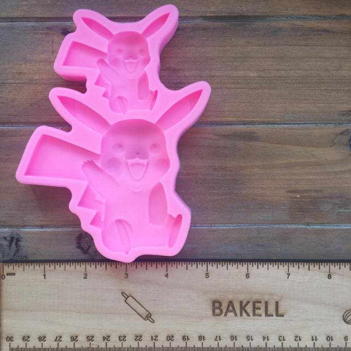 Pikachu Pokemon Decorating Silicone Mold | Bakell