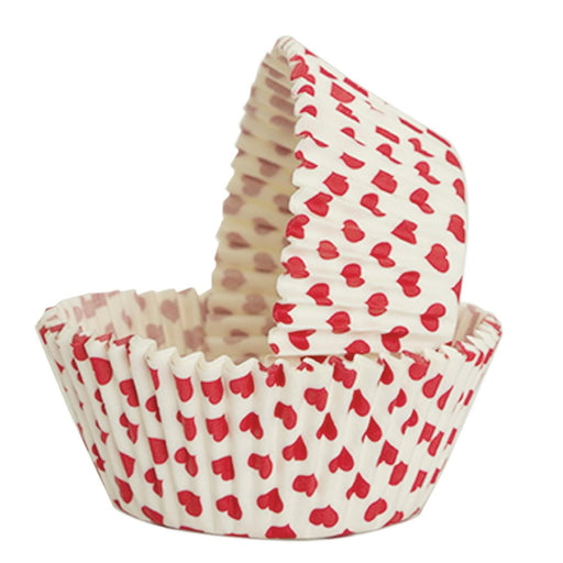 Red Heart Cupcake Wrappers & Liners | Bulk & Wholesale | Bakell.com