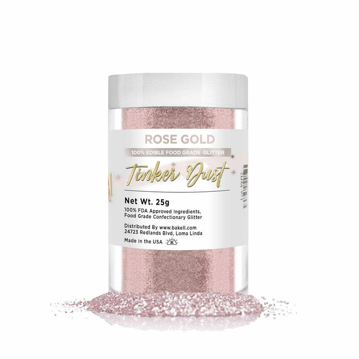 Rose Gold Tinker Dust, Bulk | #1 Site for 100% Glitter | Bakell