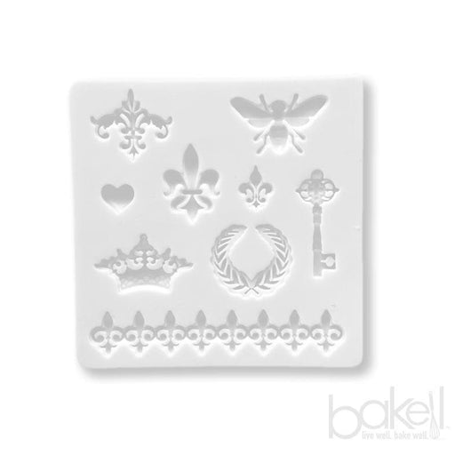 Bakell™ Royal Crown Key Bee Pendant Silicone Mold | Bakell.com