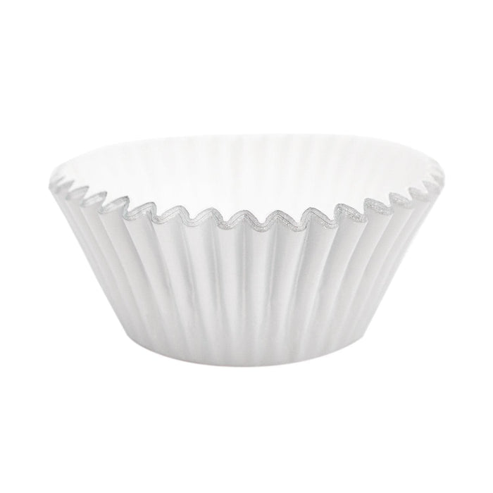 Shiny Silver Cupcake Wrappers & Liners | Bulk & Wholesale | Bakell.com