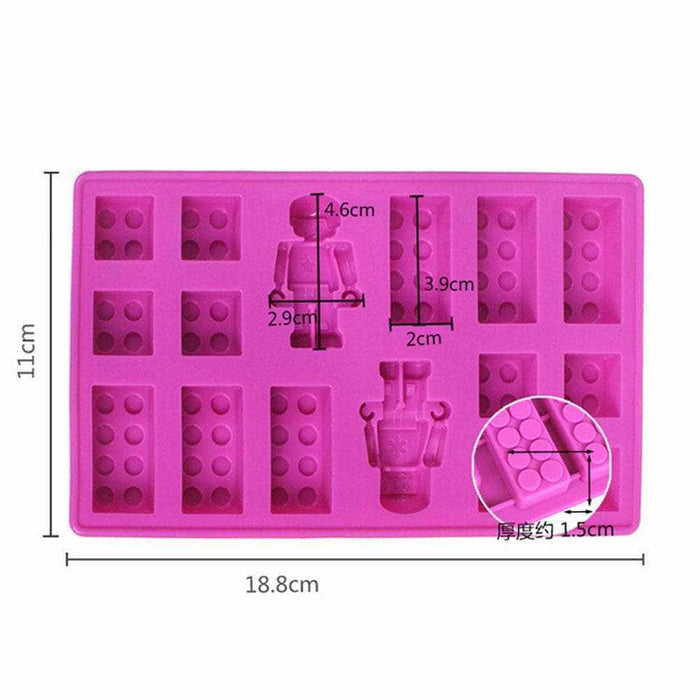 Toy Pieces Silicone Mold | Bakell