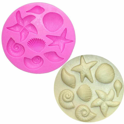 Variety Seashell Silicone Mold | 3 Inch | Bakell
