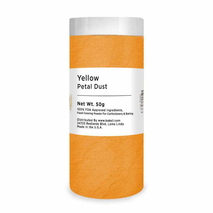 Yellow Petal Dust is an Edible Food Coloring Powder | Bakell