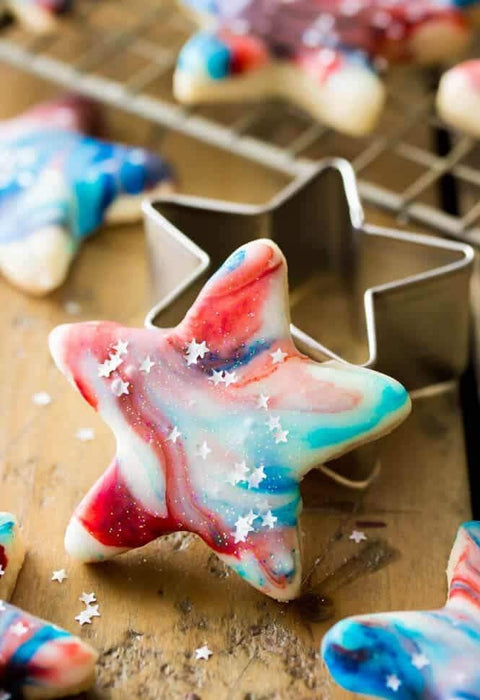 4th of July Star-Spangled Tinker Dust Cookies | Bakell.com-Bakell®