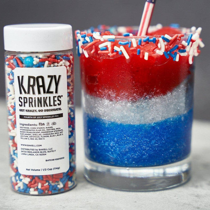 Sparkling 4th of July Red, White, and Blue Daiquiri-Bakell®