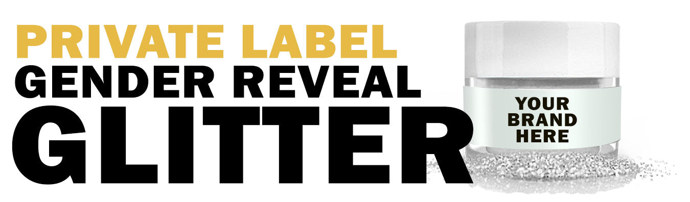 private label gender reveal edible glitter near me | bakell.com