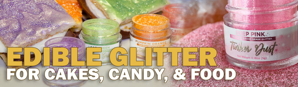 Cocktail Glitter Party Packs - All Natural Edible Glitter For