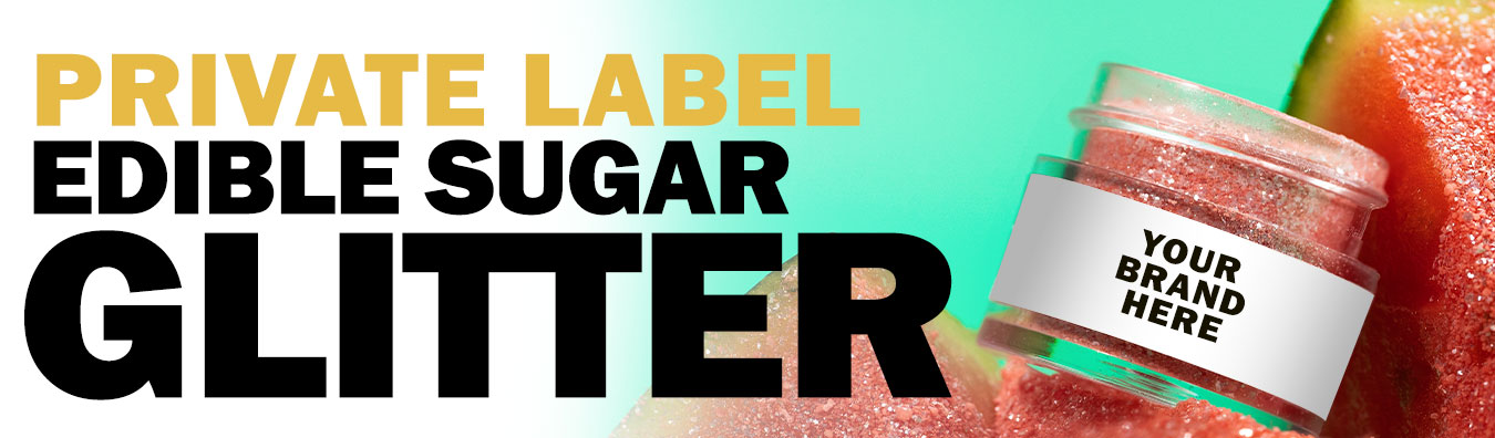 private label flavored edible glitter near me | bakell.com