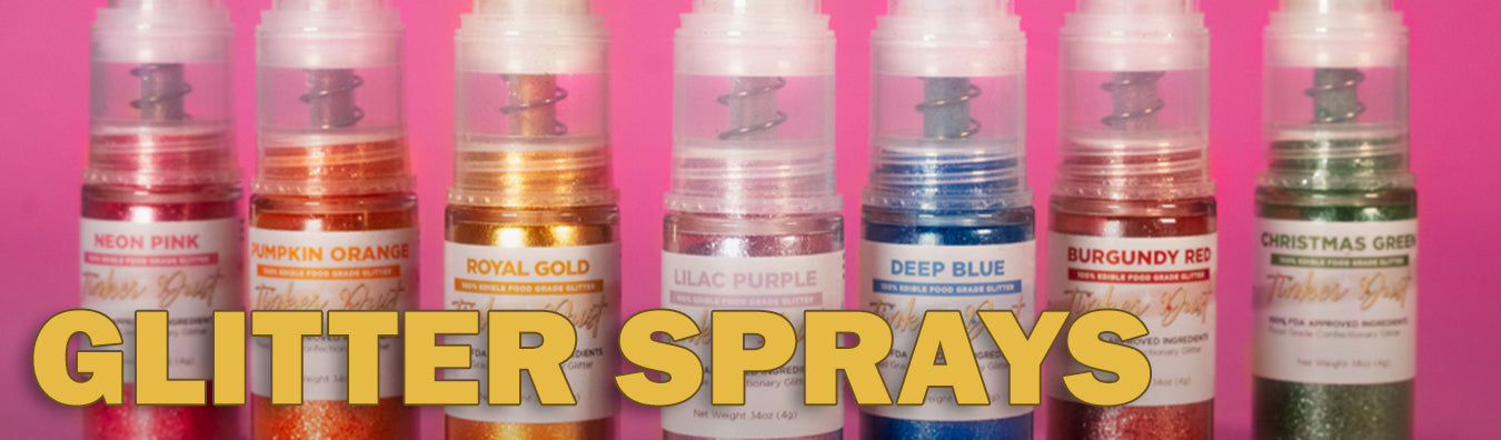 Gold Drink Glitter, Edible Glitter Spray for Drinks, Beverages, Foods. FDA  Compliant (4 Gram Pump)