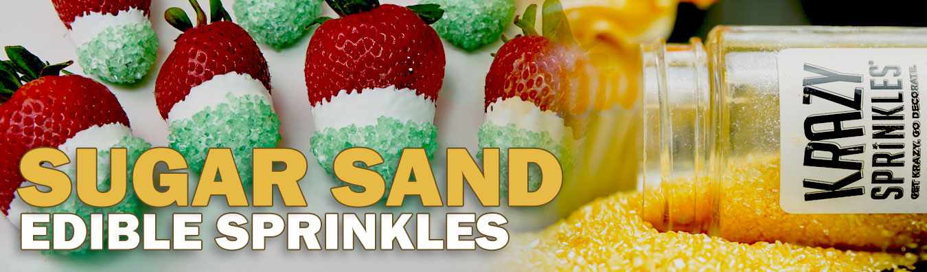 Buy Sanding Sugar Sprinkles on Sale - Sugar Sand Sprinkles - Bakell