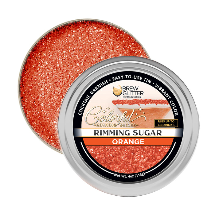 Orange Rimming Sugar | Bulk