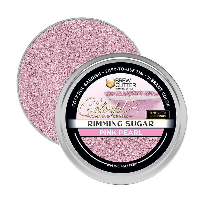 Pink Pearl Rimming Sugar | Bulk Sizes