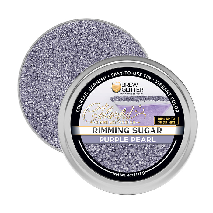 Purple Pearl Cocktail Rimming Sugar | Bulk Sizes