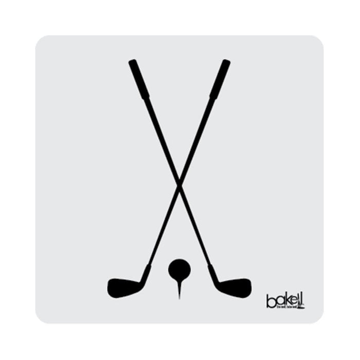 3x3 Golf Clubs Stencil | Bakell®-Stencils-bakell