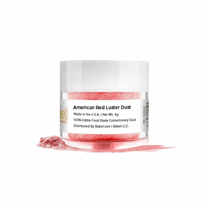 4th of July Edible Glitter & Luster Dust Combo Set (6 PC) | Bakell