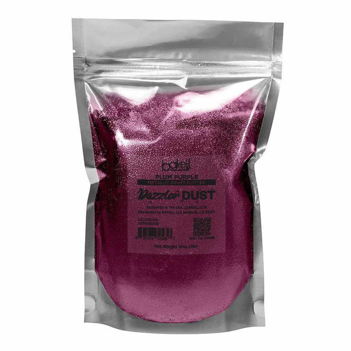 Plum Purple Ultrafine Metallic Craft Glitter Dazzler Dust | Wholesale | Premium Polyester Non-Toxic | Bakell