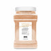 Front view of a container of 1 pound of Rose Gold Edible Glitter| bakell.com