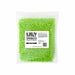 1 lb bag of Krazy Sprinkles green 4mm edible beads.