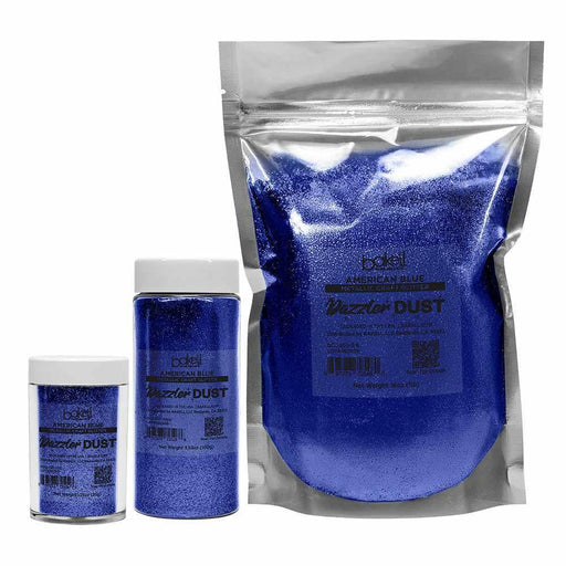 American Blue Ultrafine Metallic Craft Glitter Dazzler Dust | Premium Polyester Non-Toxic | Bakell-B2C_Dazzler Dust-bakell