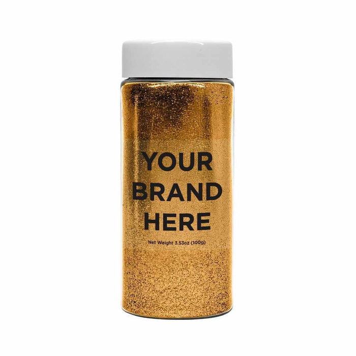 American Gold Ultrafine Metallic Craft Glitter Dazzler Dust | Private Label | Premium Polyester Non-Toxic | Bakell-Private Label_Dazzler Dust-bakell