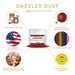 American Red Dazzler Dust | Edible Red Non-Toxic Glitter | Bakell