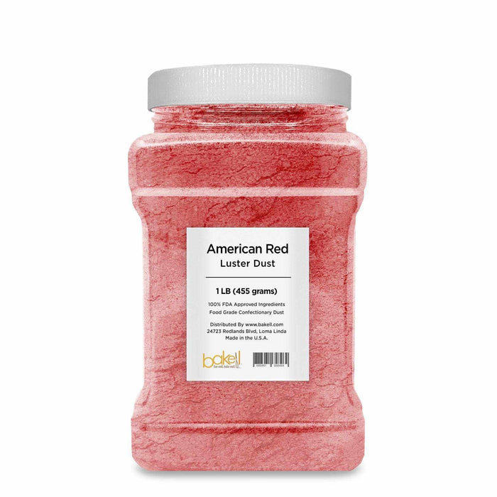 American Red Luster Dust Edible Pearlized | Bakell
