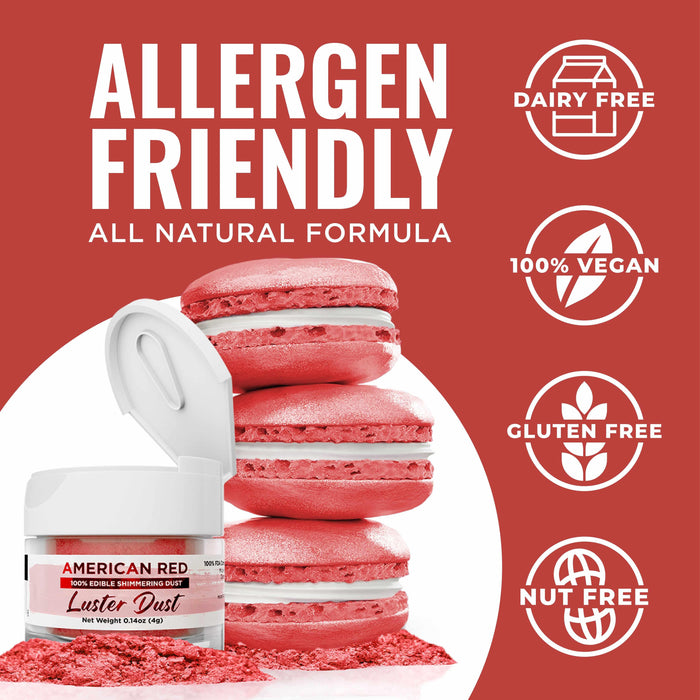 American Red Luster Dust Private Label-Private Label_Luster Dust-bakell