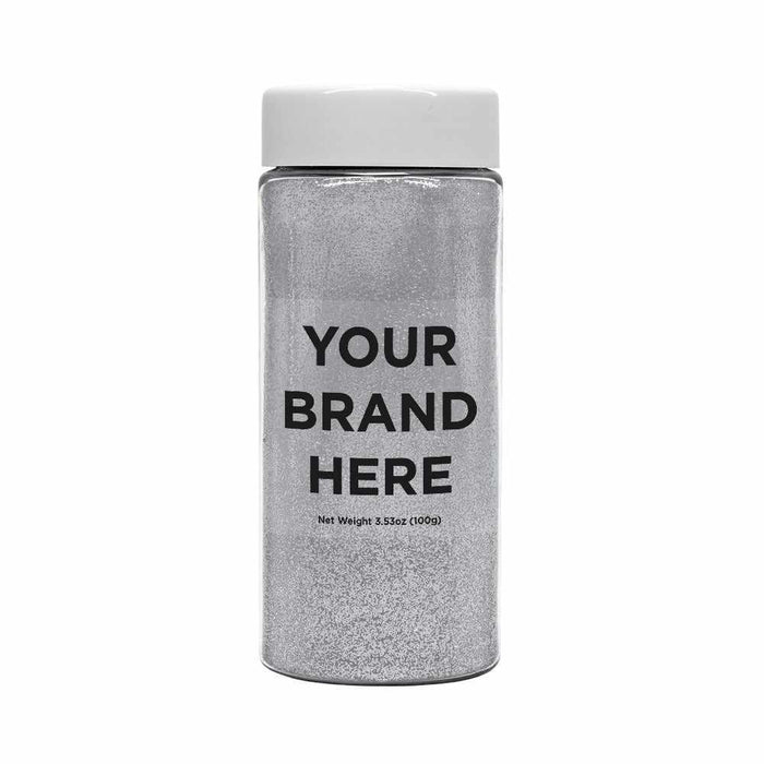 American Silver Ultrafine Metallic Craft Glitter Dazzler Dust | Private Label | Premium Polyester Non-Toxic | Bakell-Private Label_Dazzler Dust-bakell