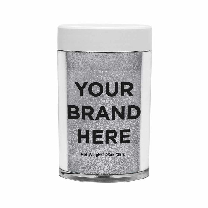 American Silver Ultrafine Metallic Craft Glitter Dazzler Dust | Private Label | Premium Polyester Non-Toxic | Bakell-Private Label_Dazzler Dust-bakell
