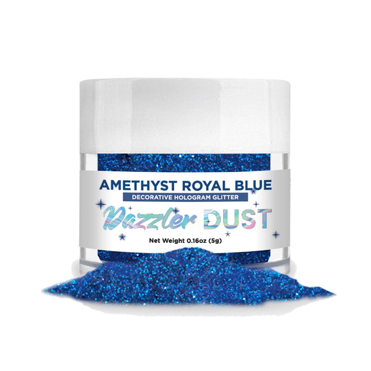 Amethyst Royal Blue Dazzler Dust® 5 Gram Jar-Dazzler Dust_5G_Google Feed-bakell
