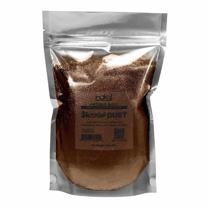 Antique Gold Ultrafine Metallic Craft Glitter Dazzler Dust | Premium Polyester Non-Toxic | Bakell-B2C_Dazzler Dust-bakell