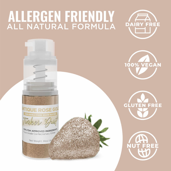 Antique Rose Gold | 4g Spray Pump Tinker Dust-B2C_Tinker Dust_Mini Pump-bakell