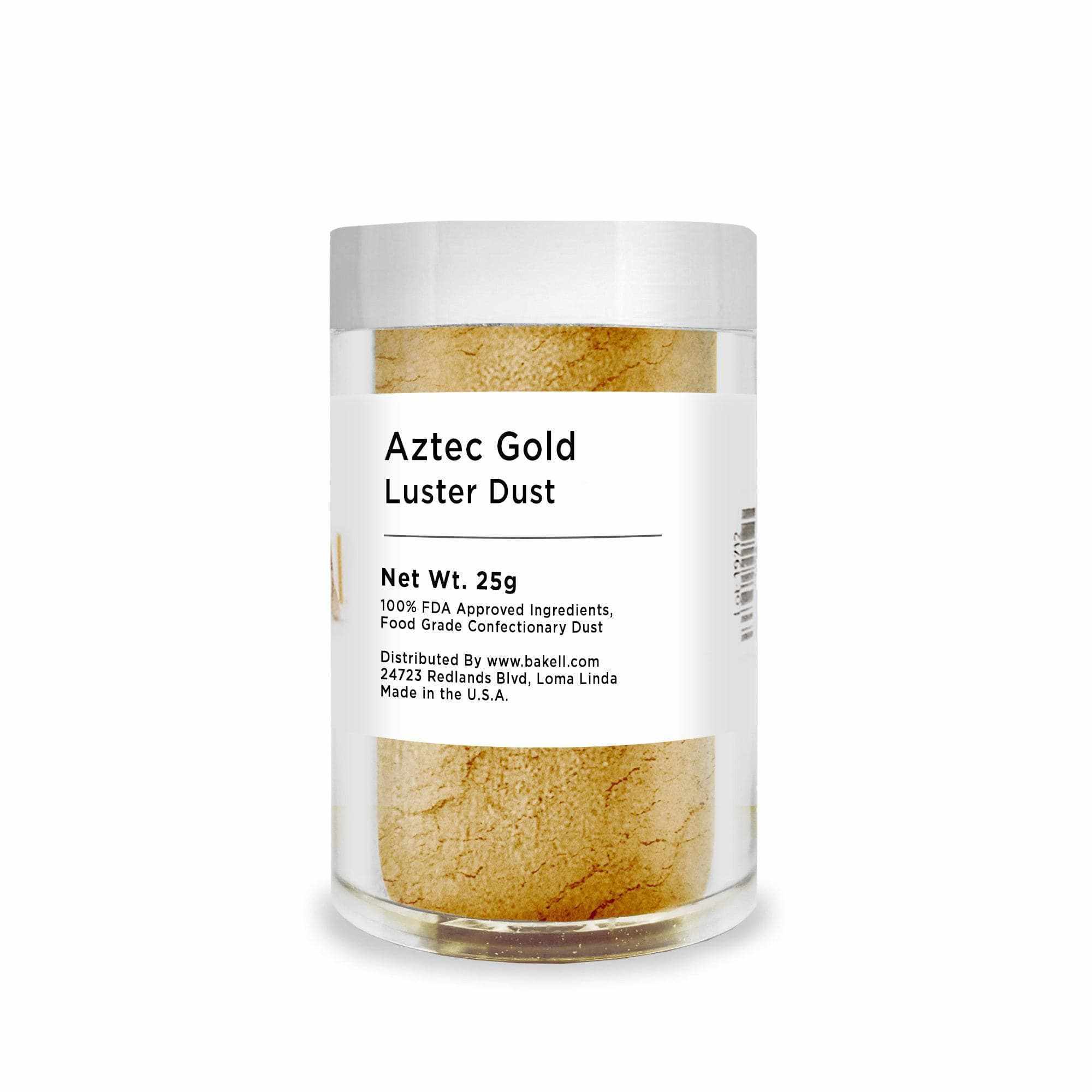 Aztec Rustic Gold Luster Dust | Edible Gold Decorating Paint | Bakell