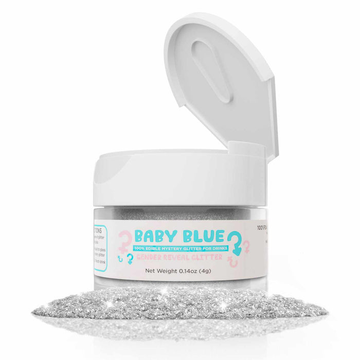 Baby Blue Gender Reveal-Gender Reveal Glitter-bakell