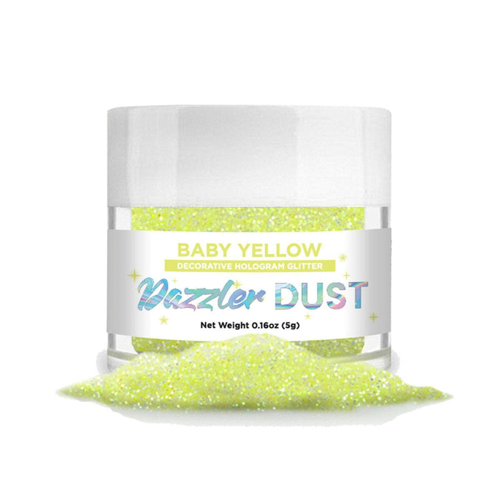 Baby Yellow Dazzler Dust® 5 Gram Jar-Dazzler Dust_5G_Google Feed-bakell