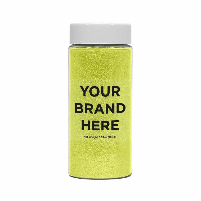 Baby Yellow Ultrafine Iridescent Craft Glitter Dazzler Dust | Private Label | Premium Polyester Non-Toxic | Bakell-Private Label_Dazzler Dust-bakell