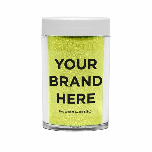 Baby Yellow Ultrafine Iridescent Craft Glitter Dazzler Dust | Private Label | Premium Polyester Non-Toxic | Bakell-Private Label_Dazzler Dust-bakell